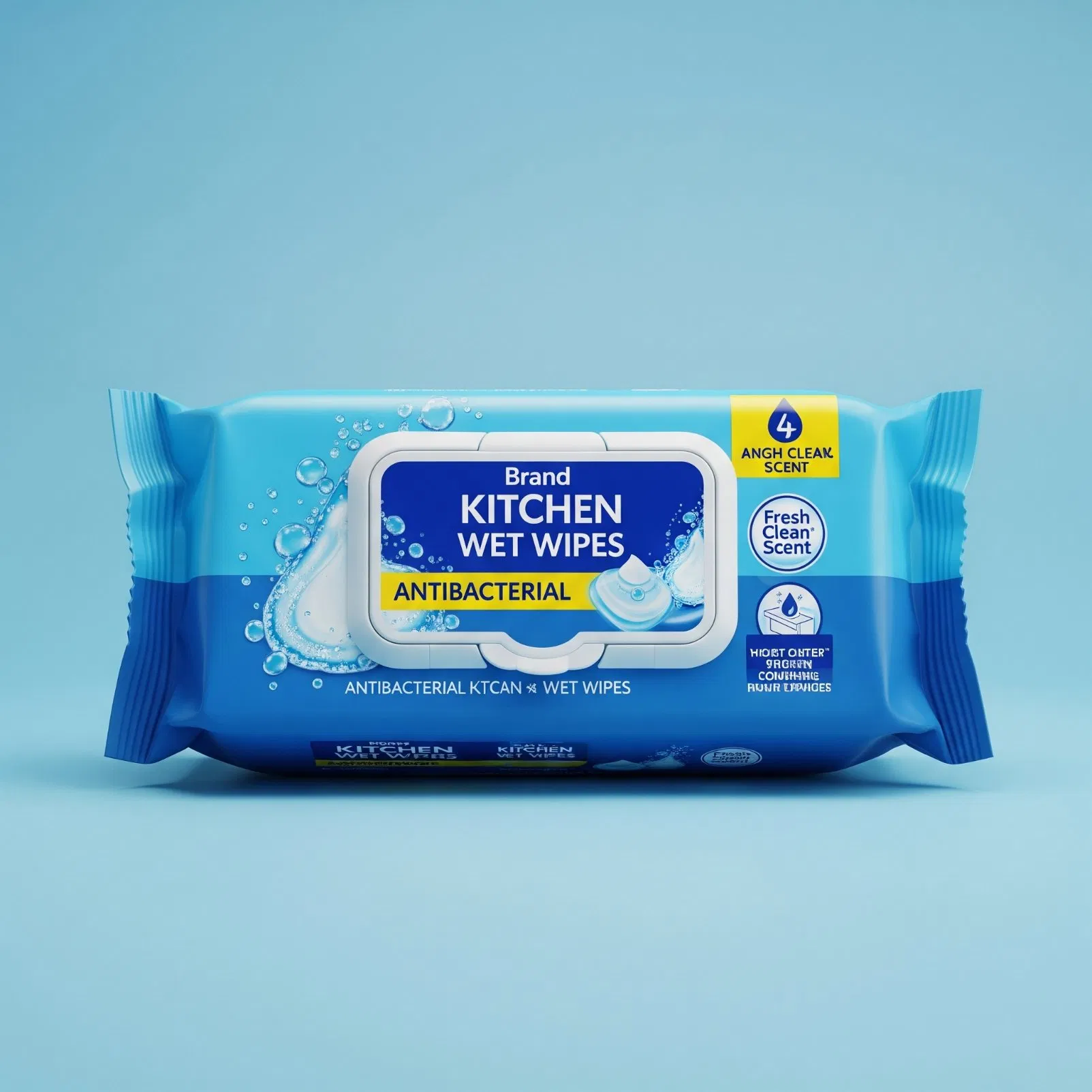 Factory Wholesale OEM Disoposable Kitchen Cleaning Wipe Baby Flushable Wet Wipes