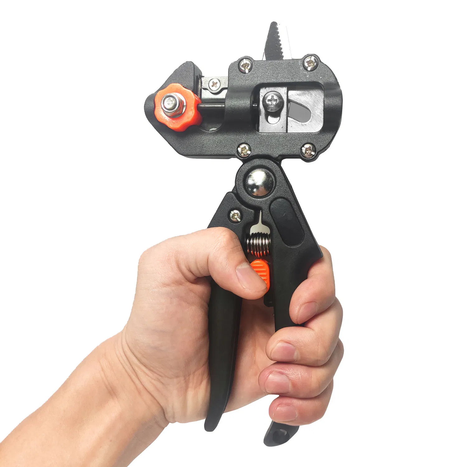 Plant Pruning Shears Scissor Cutting Knife Tool Vine Fruit Tree Hand Grafting Pruner Garden Grafting Tool