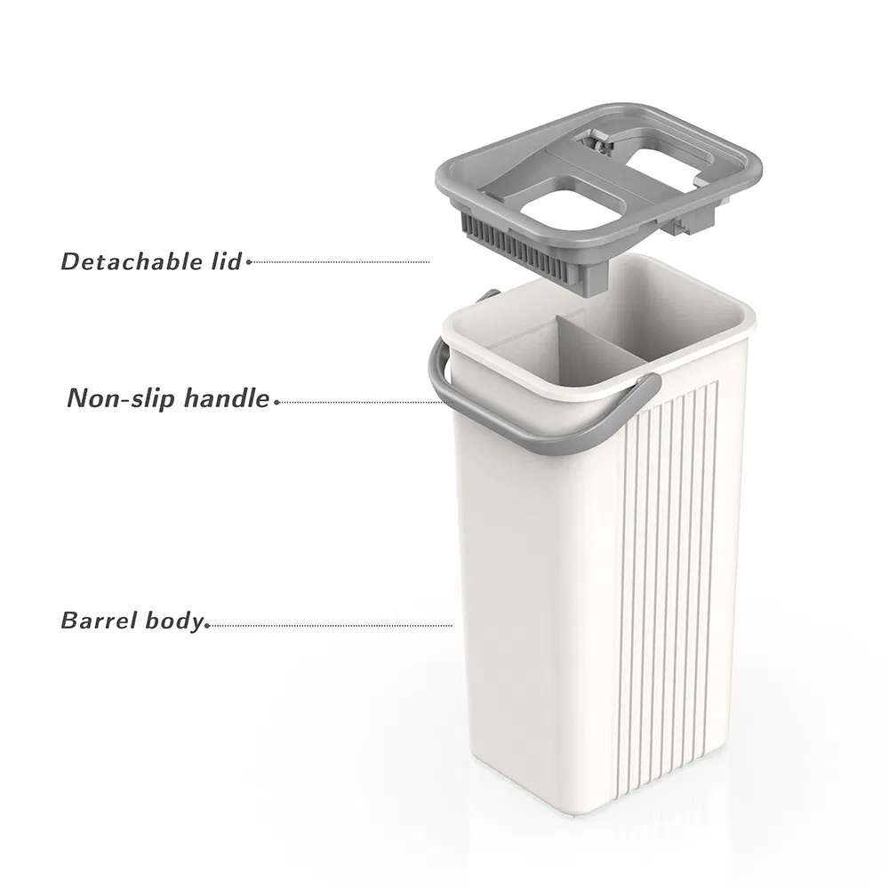 Newclear 15 Factory Wholesale Home Cleaning Product Flat Mop with Bucket