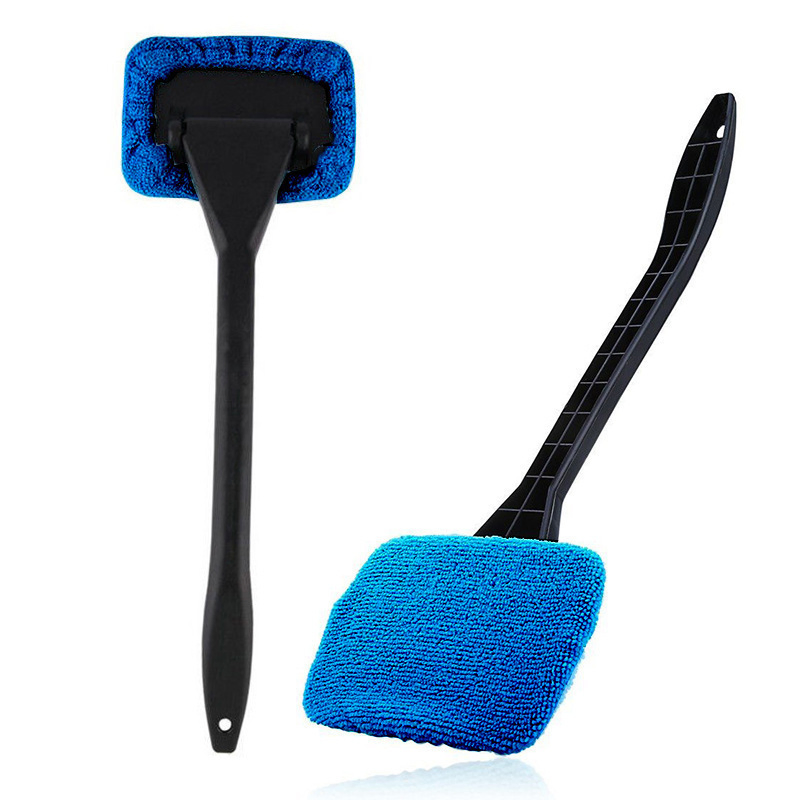Esun High Eco-Friendly Car Cleaning Tool Long Handle Front Windshield Defogging Brush Dust Removal ABS Household Glass Clean Manual