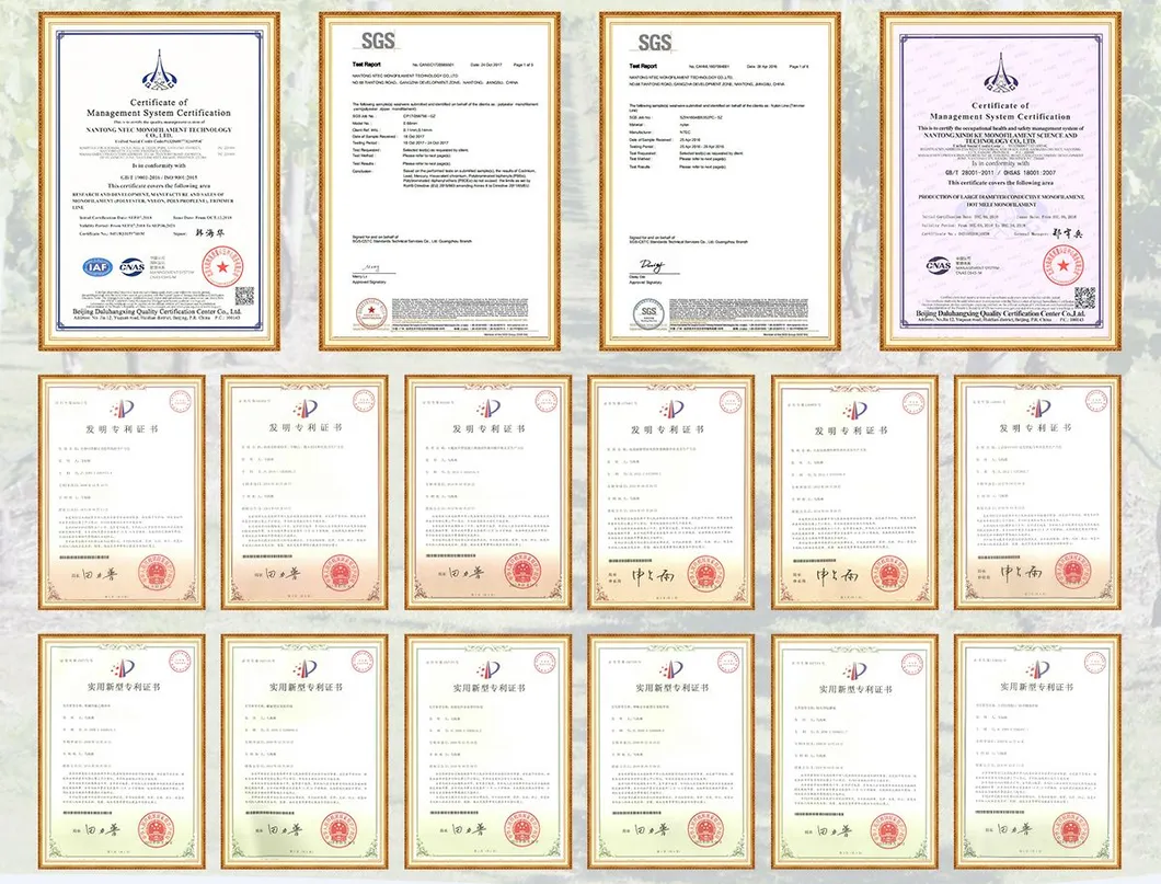 Certifications
