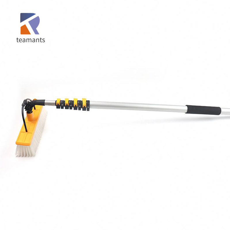 Solar Panel Cleaning Tool with Adjustable Pole for Easy Use