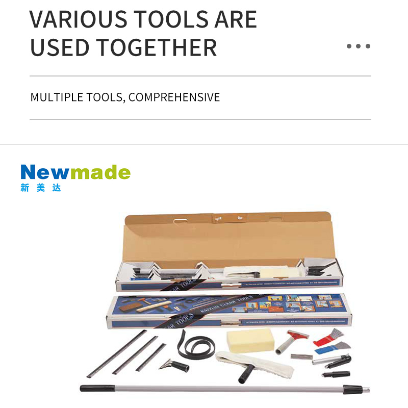 Professional Window Cleaning Kit Multipurpose 22 PCS Tools H1141