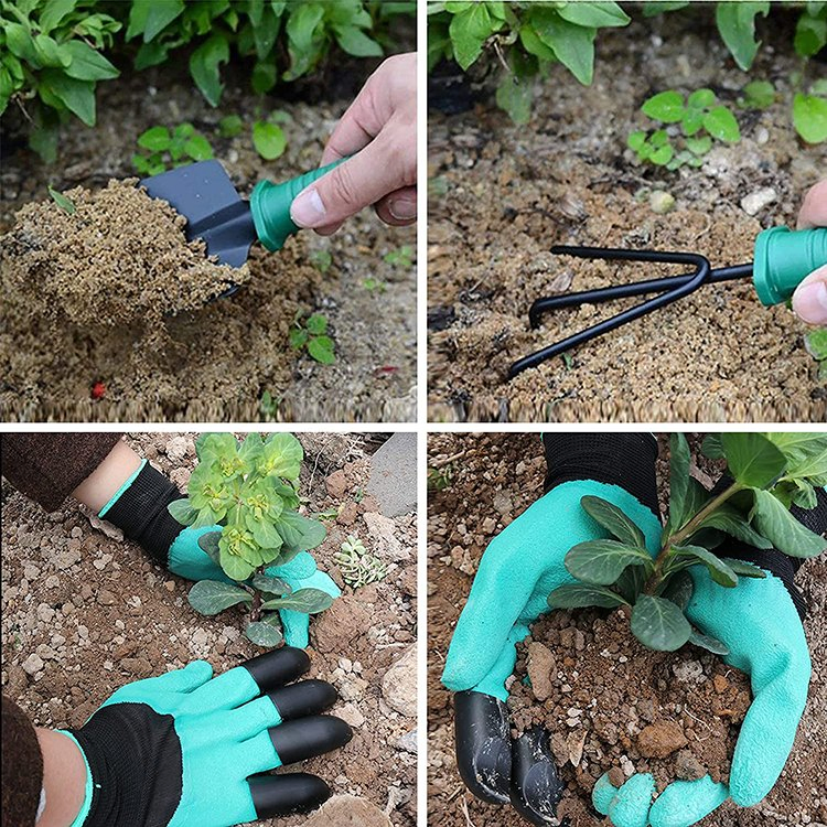 Wholesale Price Gardening Plant Hand Portable Garden Planting Tool Set 10 Pieces Propogation Garden Tool Kit