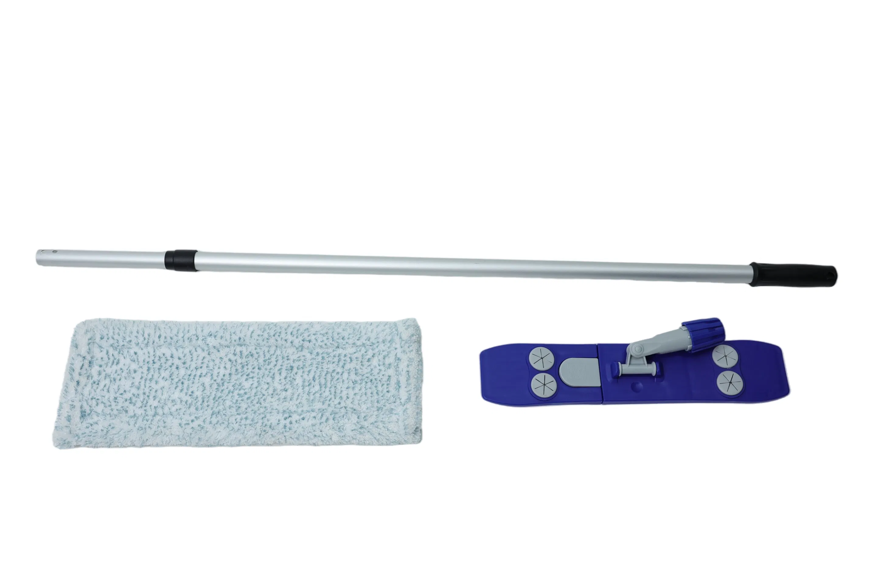 Durable Aluminum Handle Flat Mop System for Home and Office