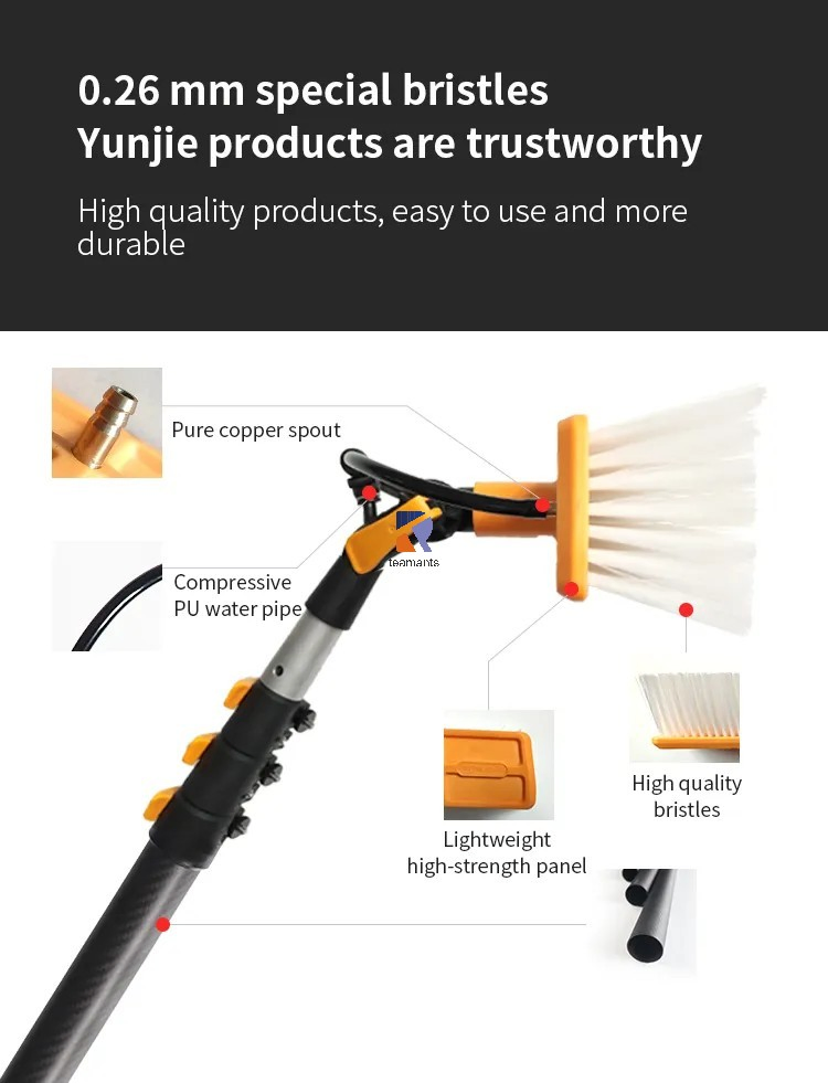 Innovative Solar Panel Cleaning Tool for Windows and Buildings