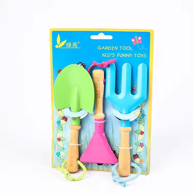 Cheap Wholesale Kids Lady Garden Working Tool Set Mini Digging Tools