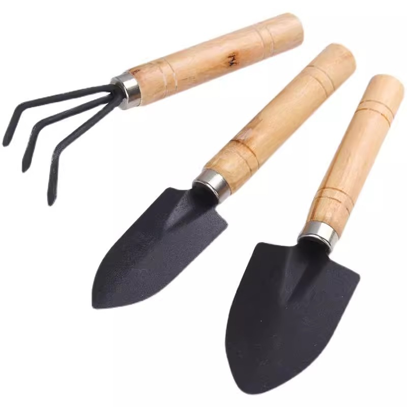 3 PCS Shovel Set Garden Backyard Tool for Digging and Planting