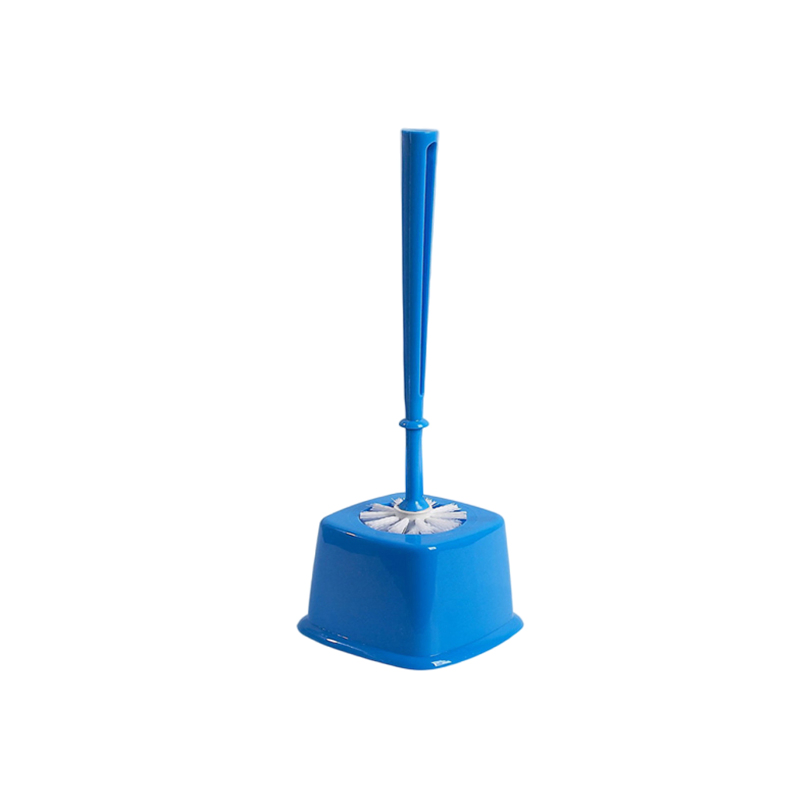 Sanitary Ware Bathroom Accessories Super Cleaning Standing Bowl Plastic Toilet Brush with Holder