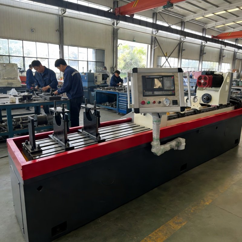 High-Performance Single Spindle CNC Deep Hole Drilling Machine with Dust Removal