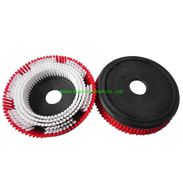 Stiff PP 0.5mm Bristle Rotary Cleaning Brush Plate Ride on Scrubber Floor Buffer Machine Disc Brush