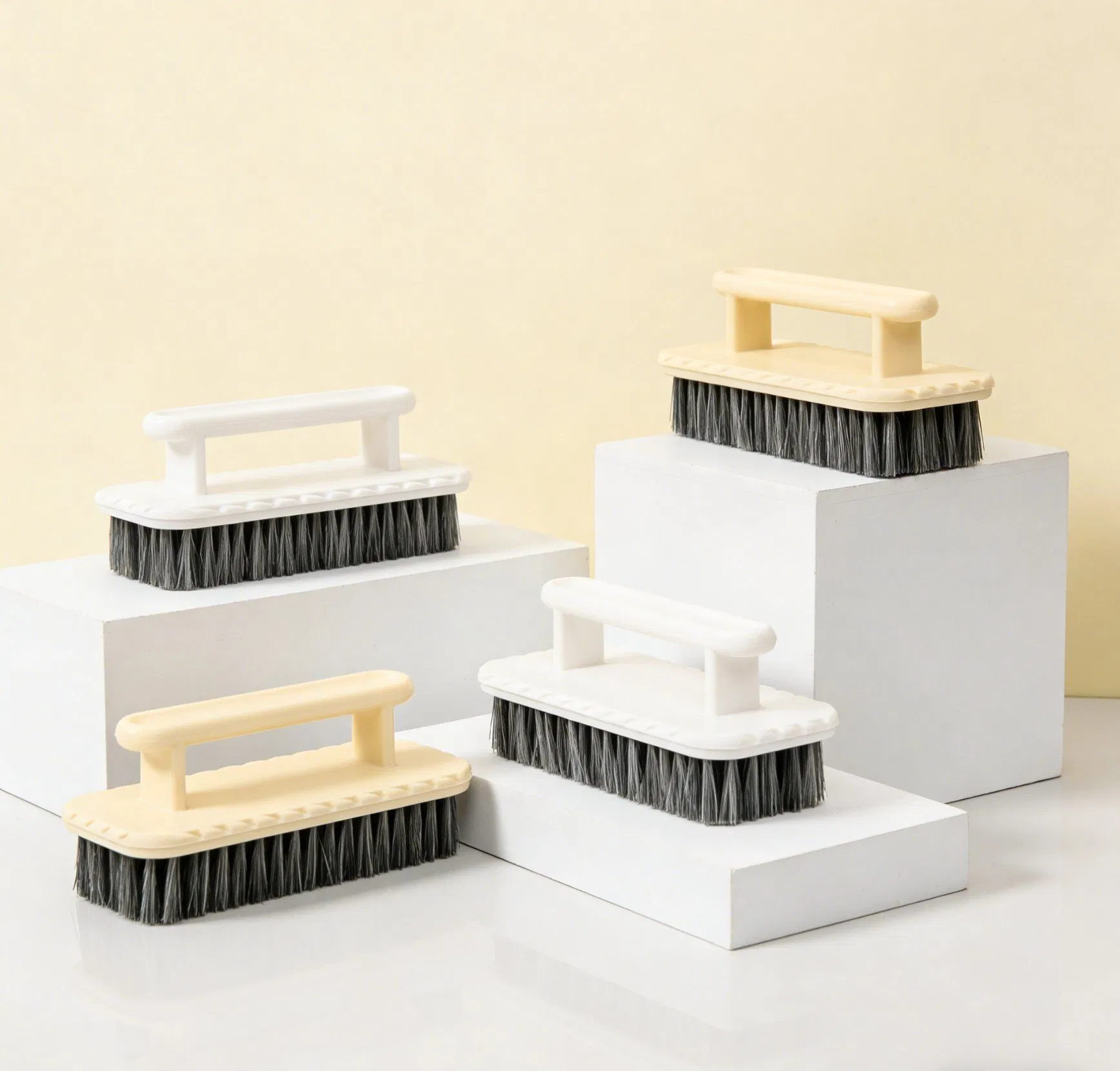 Versatile Handle-Type Laundry Brush for Efficient Household Cleaning