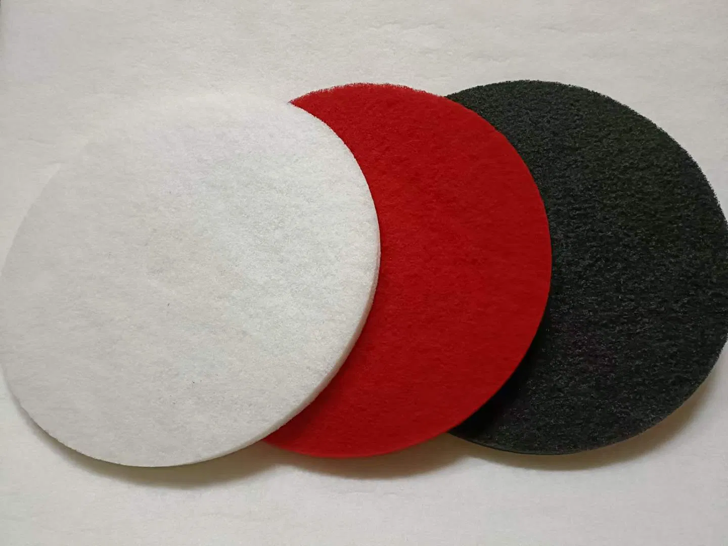 Extra Large Size Floor Cleaning Polishing 7200 Stripping Pad - 17" 20" Black Red White Color