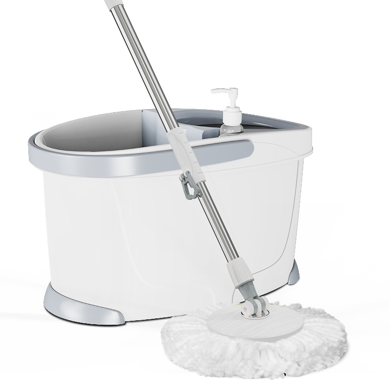 Powerful Floor Cleaning System with Dual Drivers and Microfiber