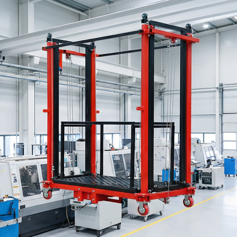 2m-12m Lifting Height Multi-Purpose Platform for Painting Cleaning Installation and Building Repair Electric Lifting Scaffolding