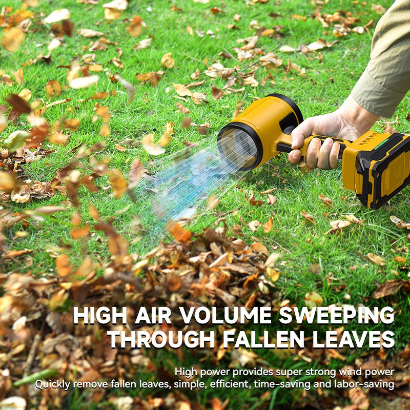 Lectric Blow Lithium Battery Brushless Motor Cordless Leaf Blower Automobile Dust Removal