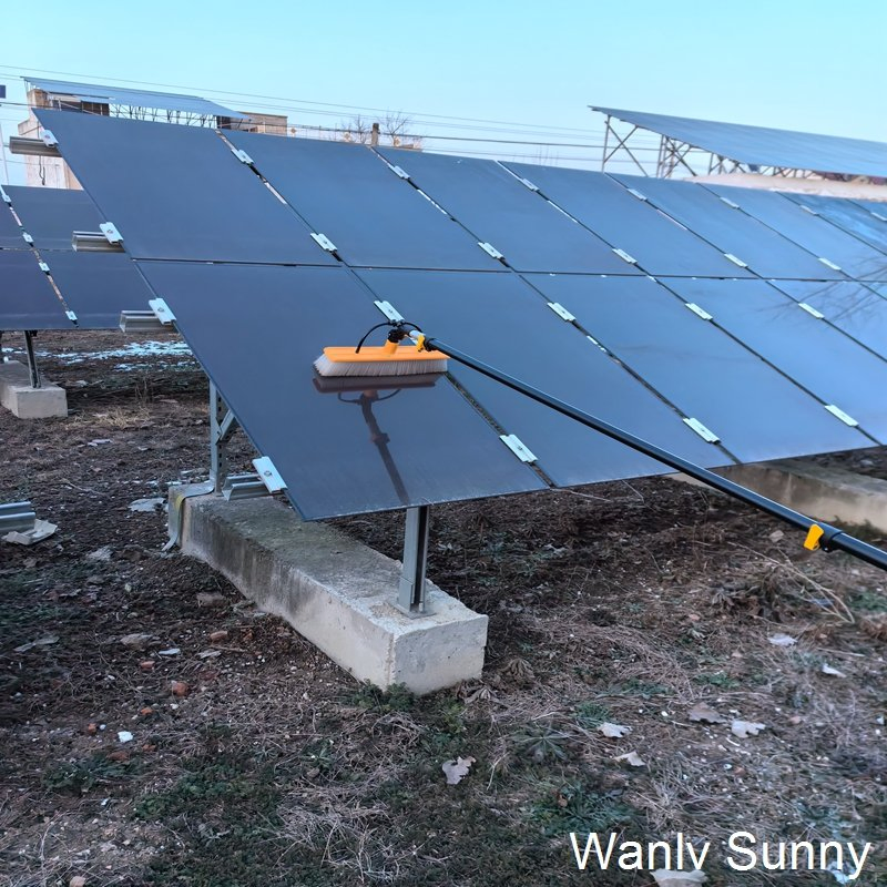 Lightweight and Efficient Solar Panel Cleaning Brush, Windows Cleaning Tools