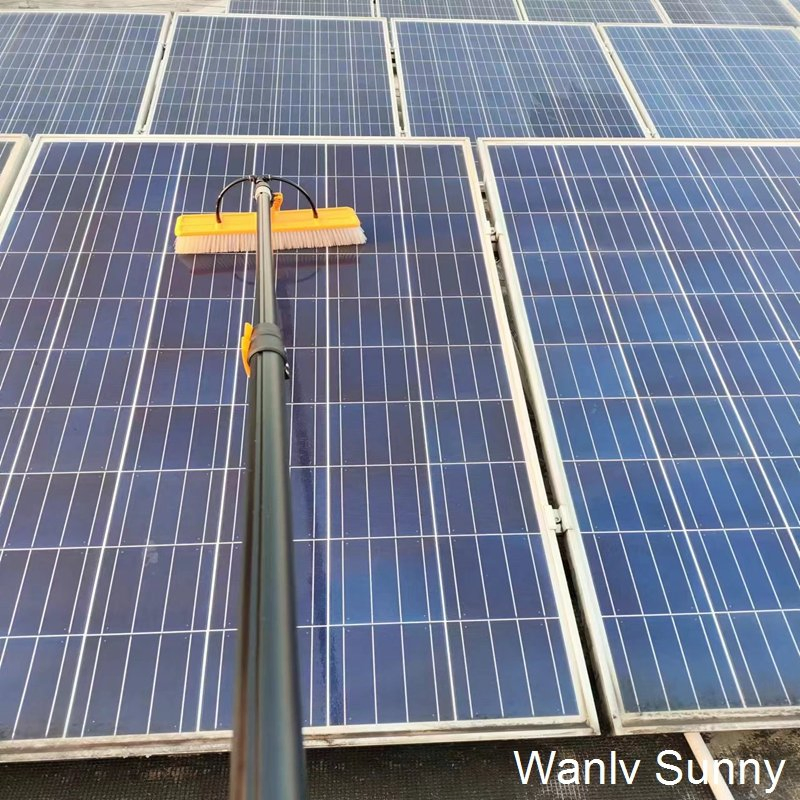 Lightweight and Efficient Solar Panel Cleaning Brush, Windows Cleaning Tools