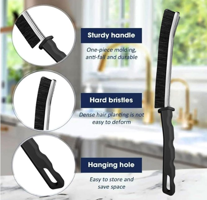 Ultra Narrow Cleaning Brush Bathroom Gap Brush Long Strip Brush