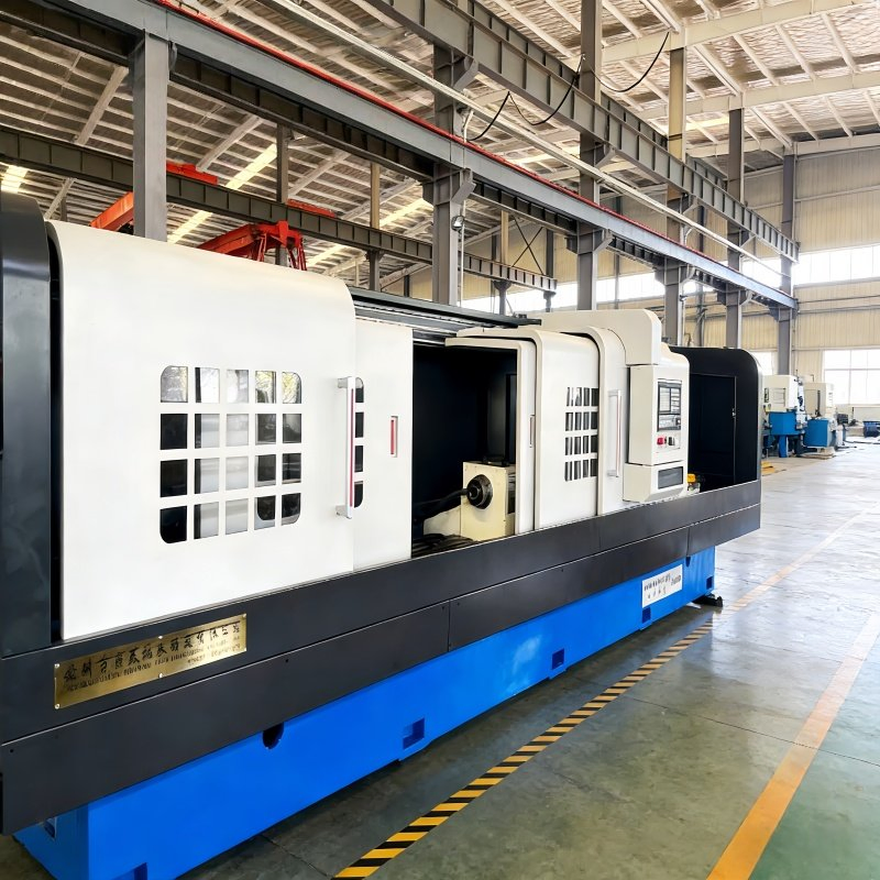 High-Performance Single Spindle CNC Deep Hole Drilling Machine with Dust Removal