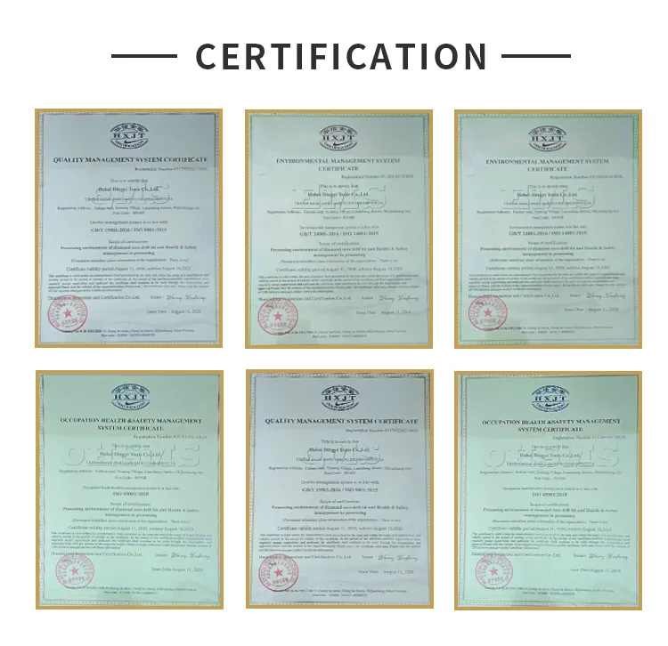 Certification