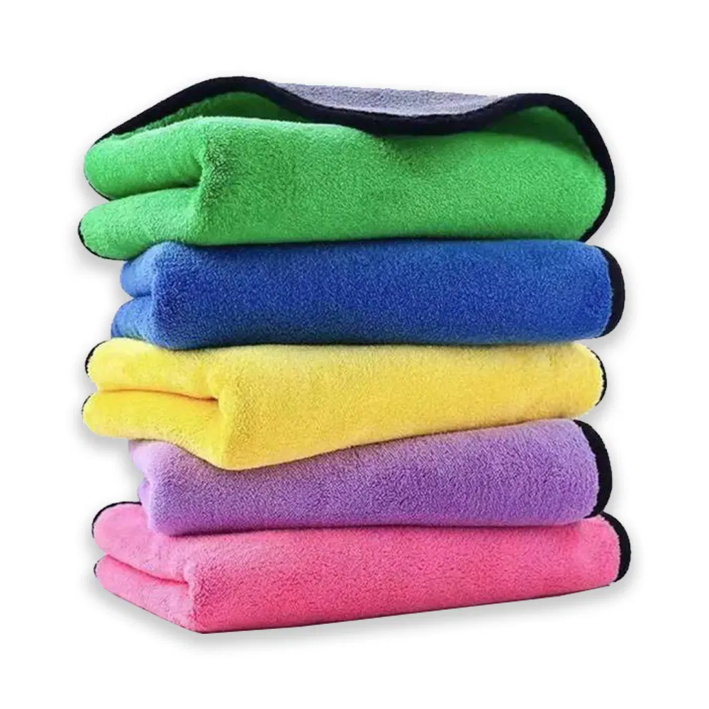 Versatile Microfiber Cleaning Towels Micro Fiber Dishcloth Quick Dry Bulk Microfiber Cloth