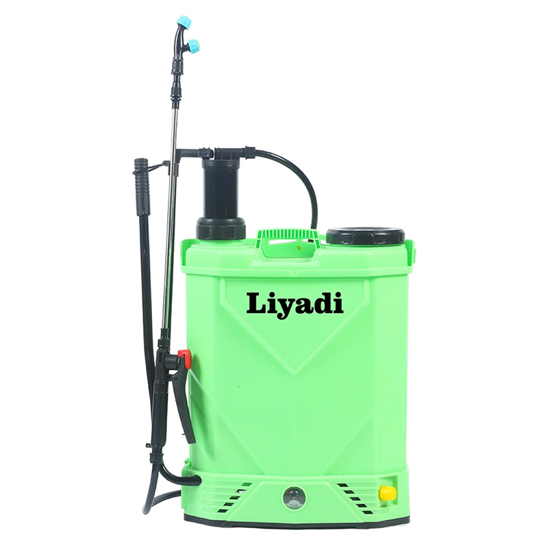 16L Agricultural Plastic PP PE Hand Manual Battery Electric 2 in 1 Knapsack Backpack High Pressure Power Pump Garden Farm Trigger Portable Sprayer