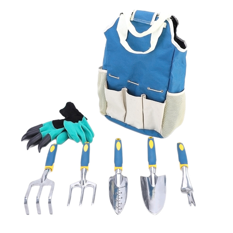 Aluminum Alloy Outdoor Rake Shovel Pruning Shears Gardening Tool