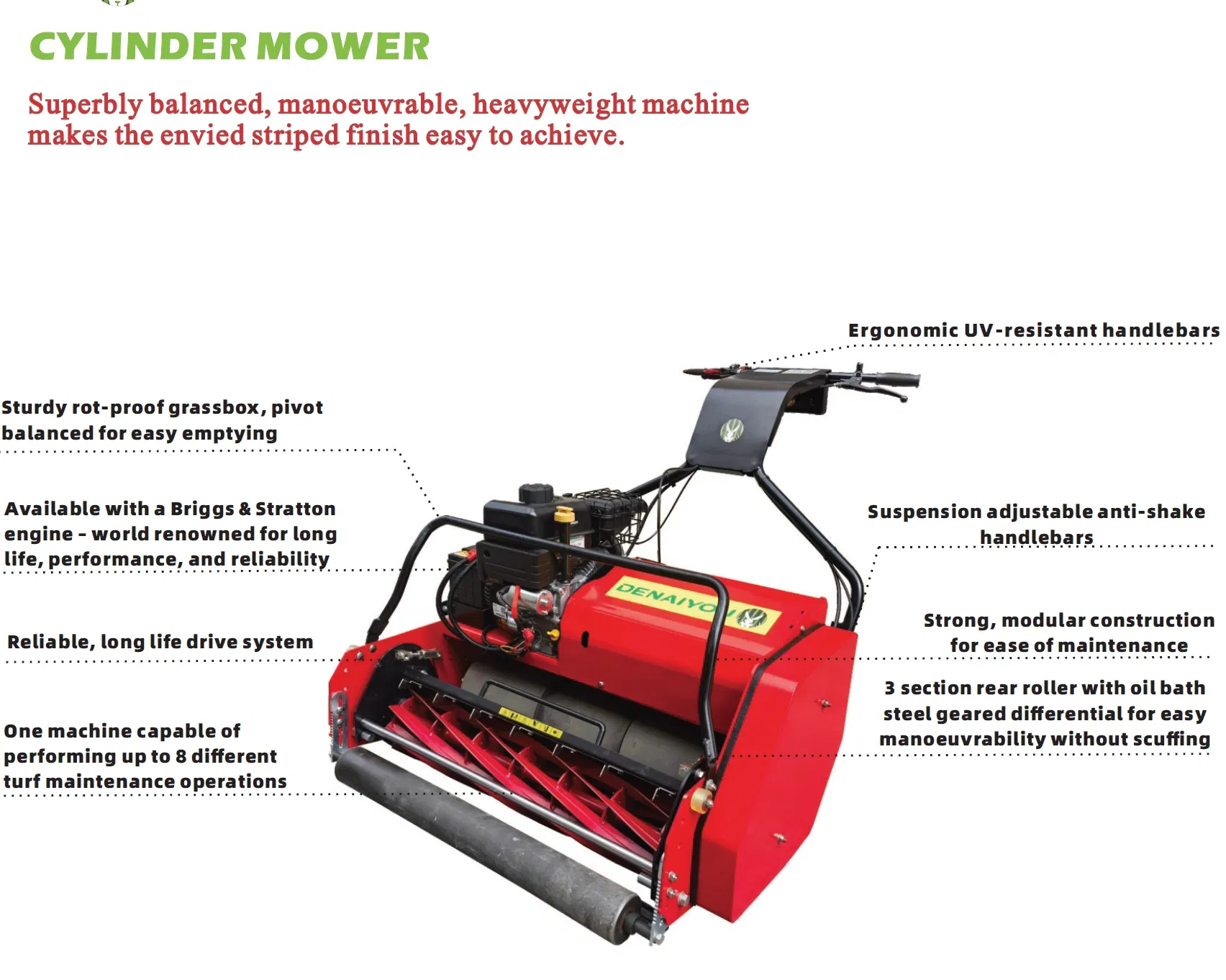 Efficient Grass Cutting Mower