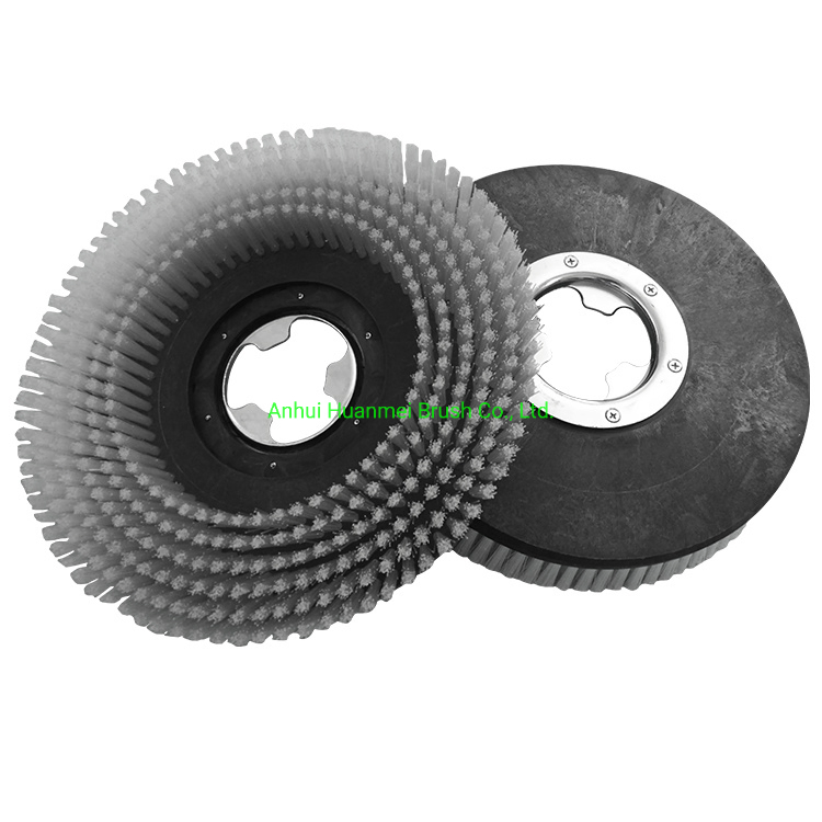 Stiff PP 0.5mm Bristle Rotary Cleaning Brush Plate Ride on Scrubber Floor Buffer Machine Disc Brush