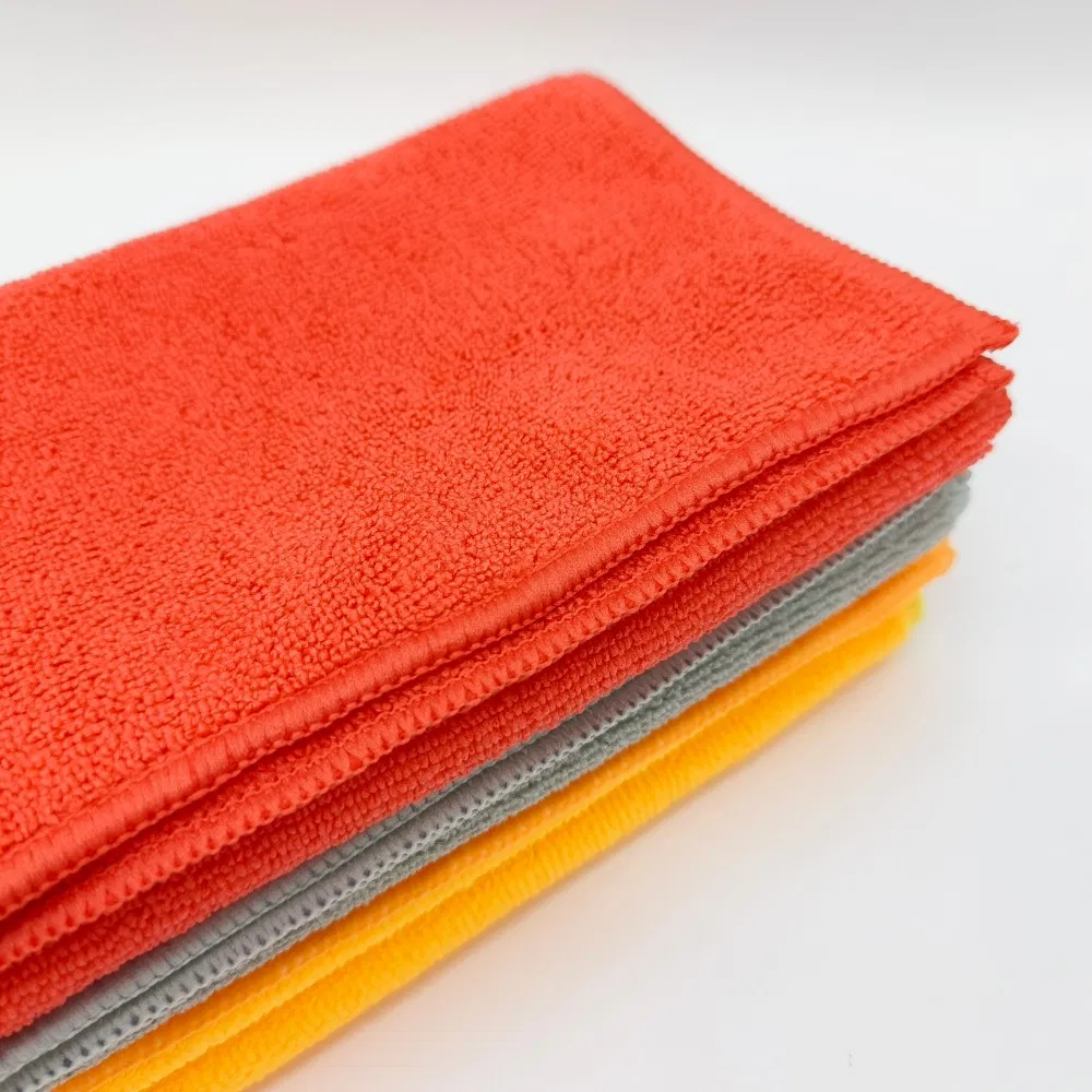 Multipurpose Microfiber Towel for Car Detailing, Household Cleaning, Kitchen Dish Washing, 30X30cm, 200GSM-400GSM
