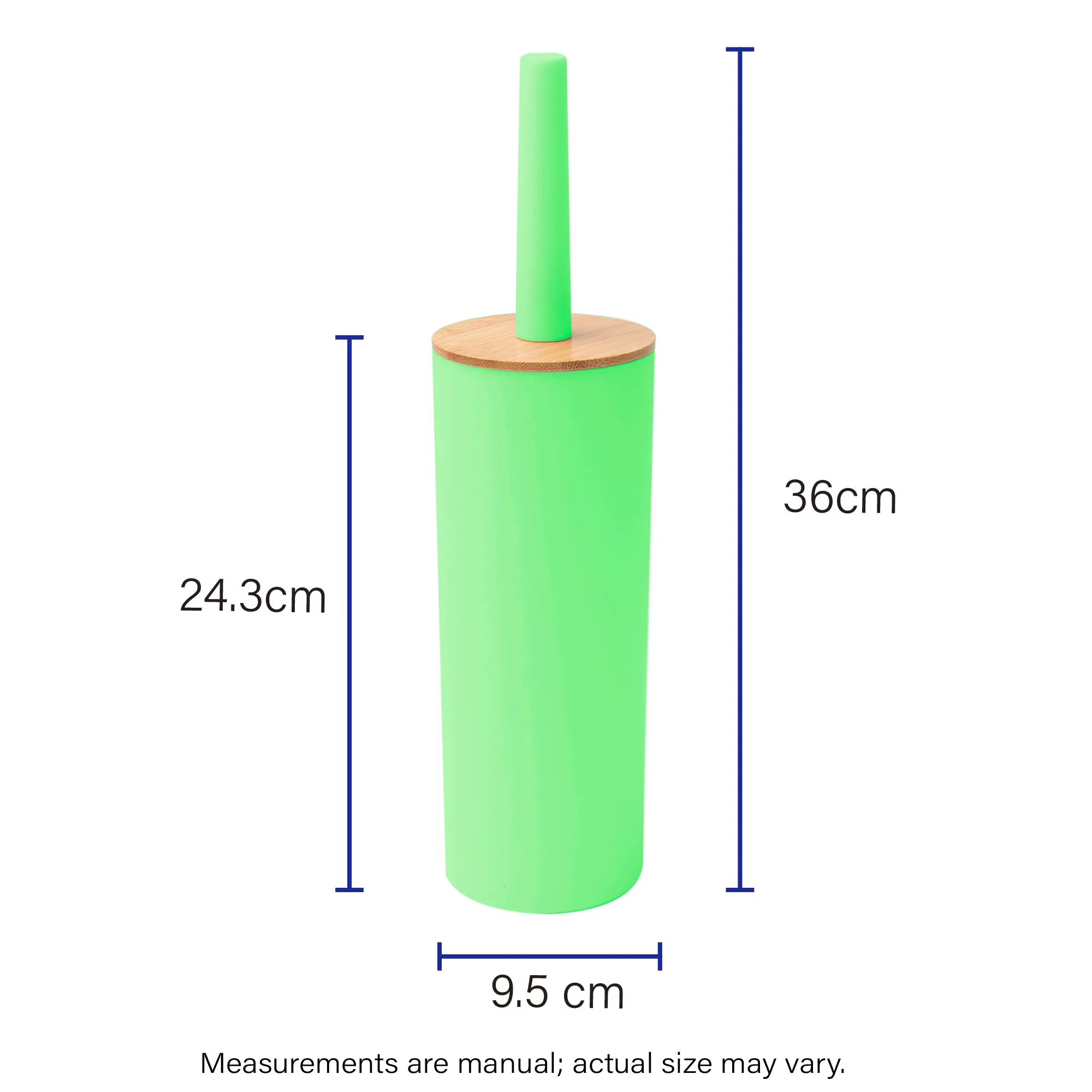 Plastic Toilet Cleaning Brush with Holder Toilet Brush and Holder Set for Bathroom