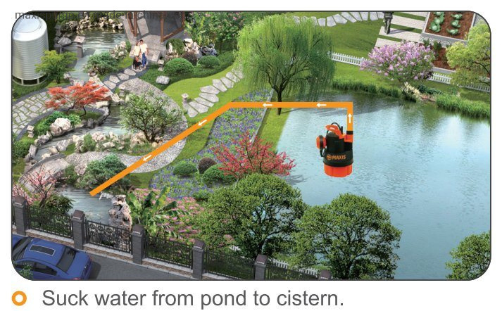 Electric Water Pumps for Home Garden Rain Water Irrigation Watering Machine
