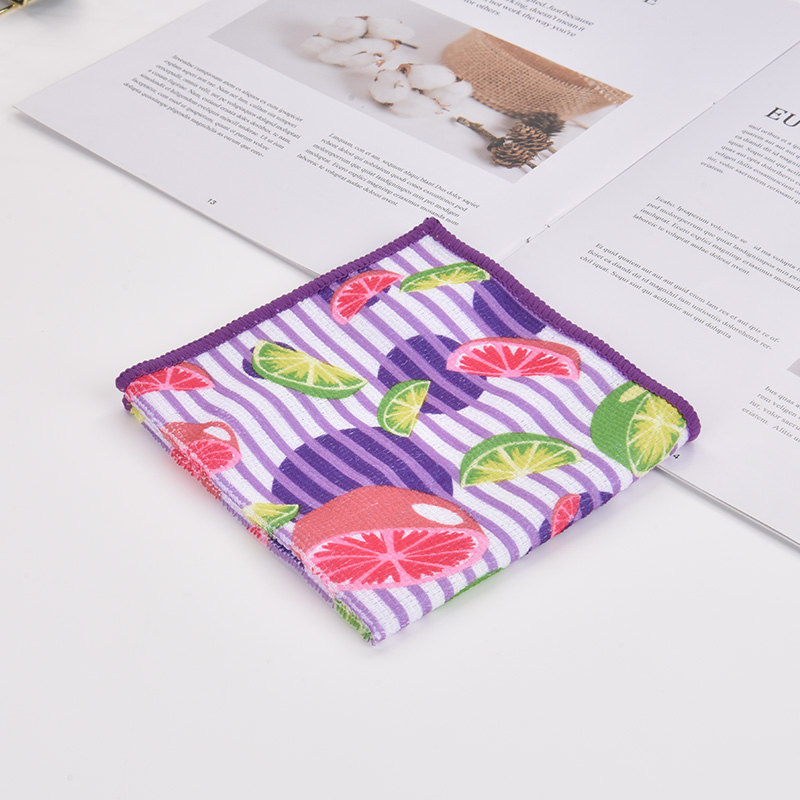 Hot Sale Cleaning Dust Wiping Printed Microfiber Cloth From China Factory