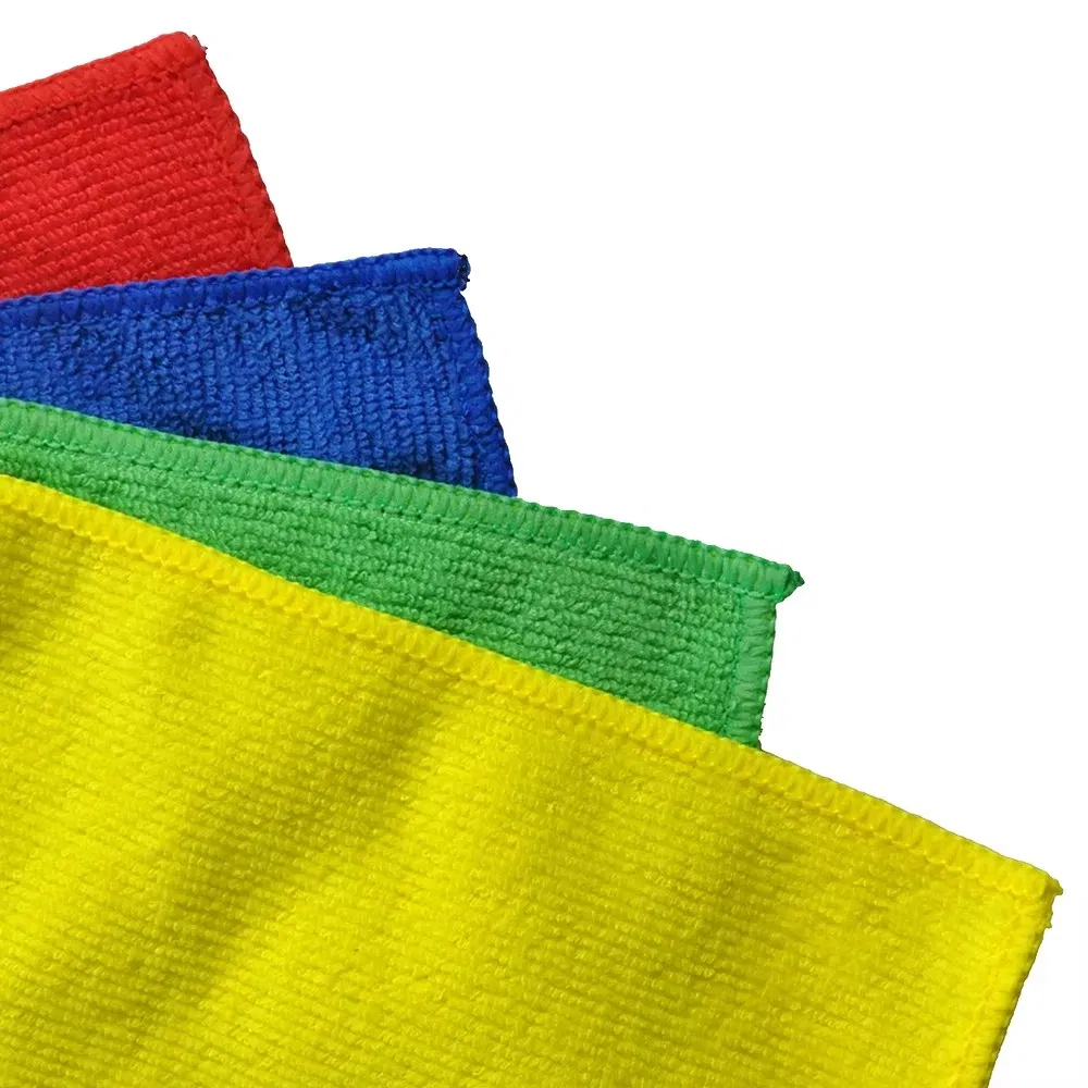 Soft Absorbent Microfiber 80 Polyester 20 Polyamideroll Cleaning Cloth for Kitchen Dish Towel