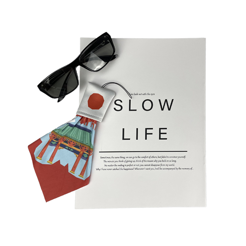 Customized Logo Eye Glasses Cloth Sunglasses Lens Jewelry Eyeglass Microfiber Cleaning Cloth