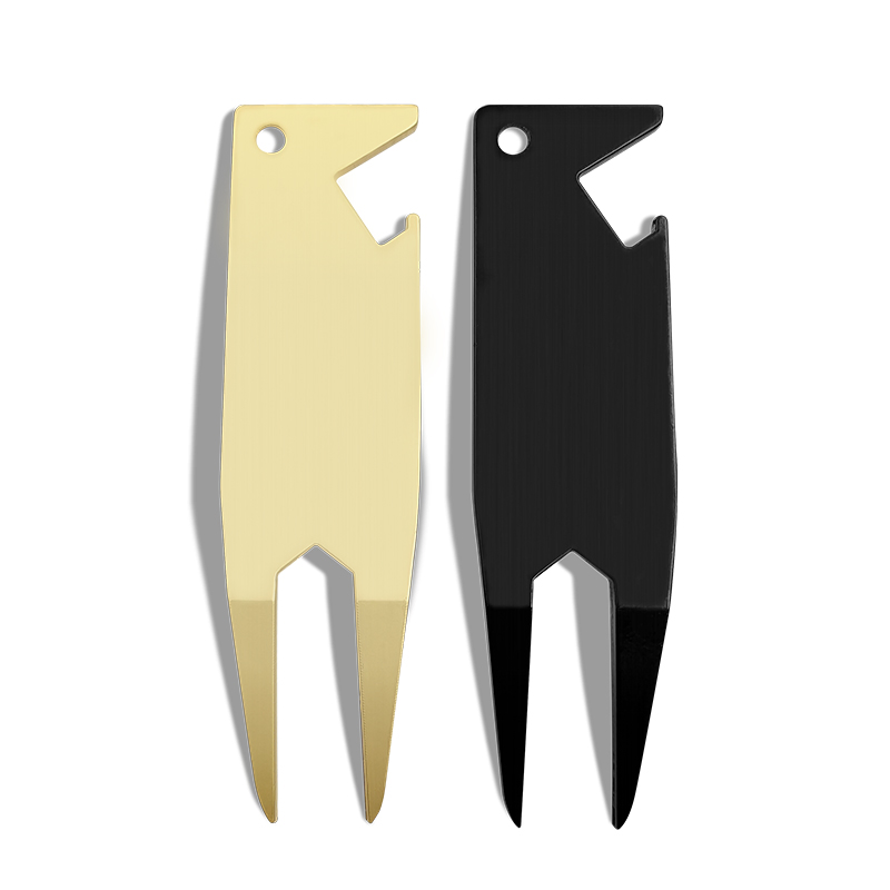 Golf Maintenance Lawn Digging Tool with Personalised Logo and Bottle Opener