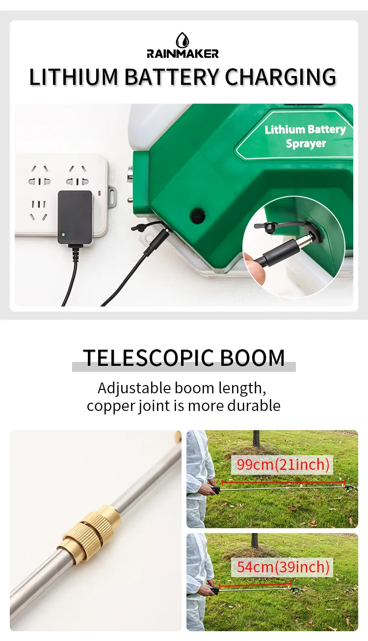 Electric Powered Sprayer usage