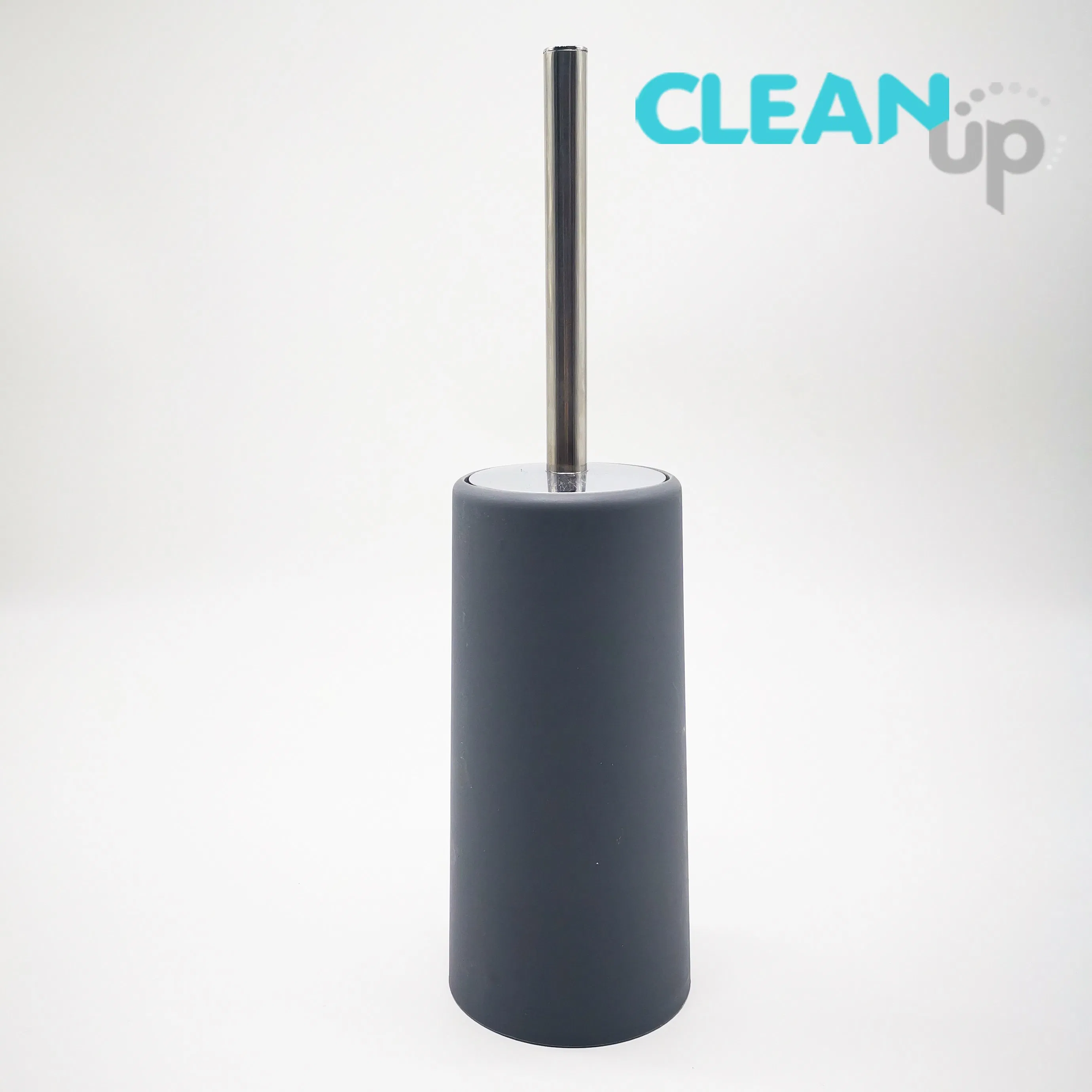 Best Selling Stainless Steel Bathroom Cleaning Tool Silver Toilet Bbrush with Holder