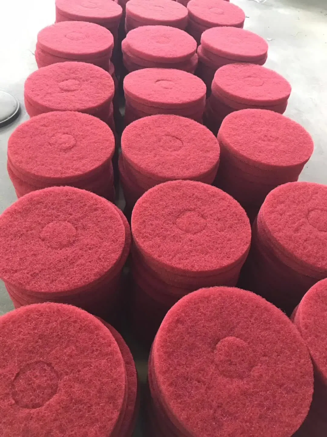 Extra Large Size Floor Cleaning Polishing 7200 Stripping Pad - 17" 20" Black Red White Color