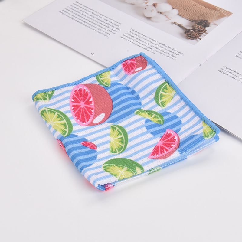 Hot Sale Cleaning Dust Wiping Printed Microfiber Cloth From China Factory