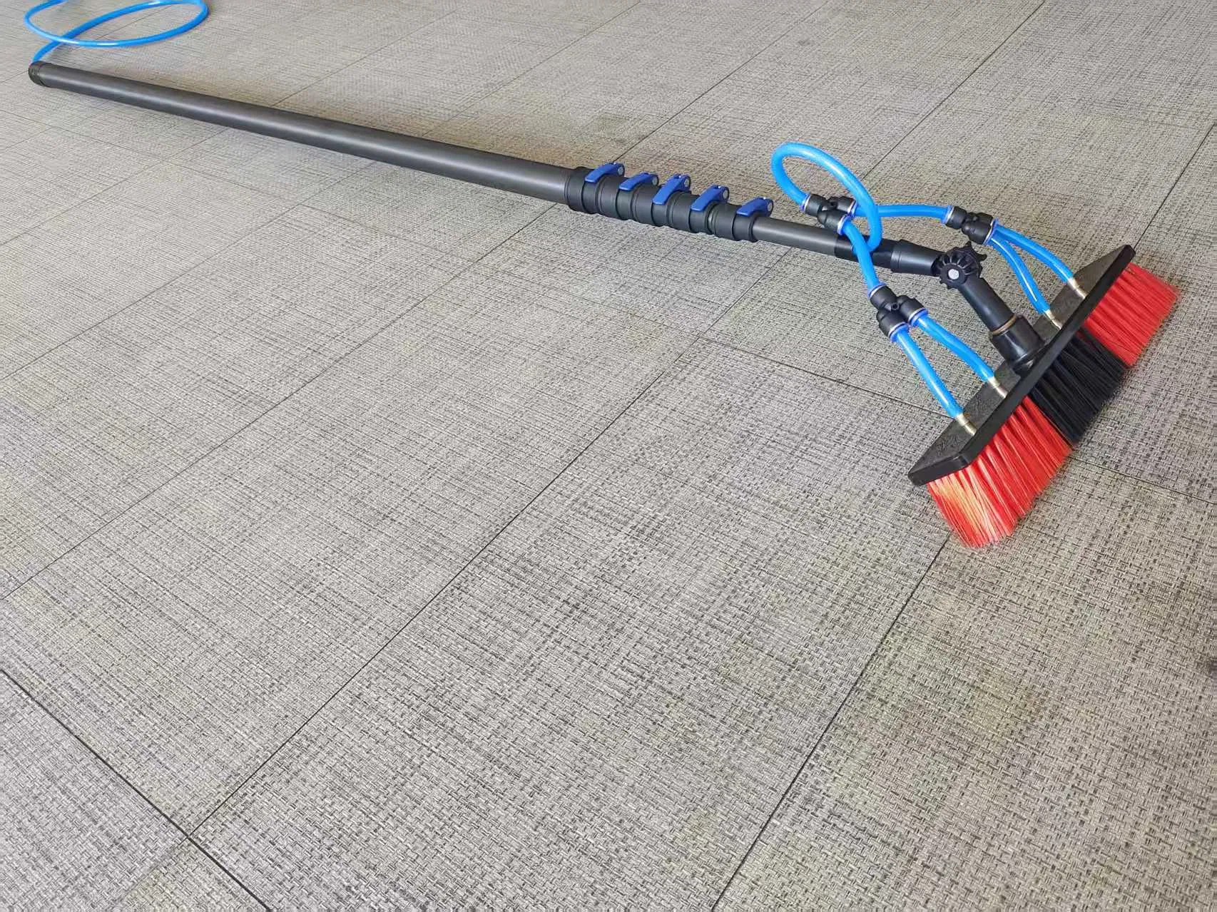 7m Telescopic Window Cleaner Pole Solar Panel Cleaning Stick Pole Telescopic Cleaning Tool