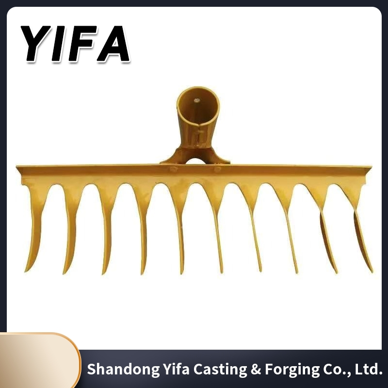 Agricultural Tool Garden Tool Farming Tool Manual Drop Forged Steel Rake