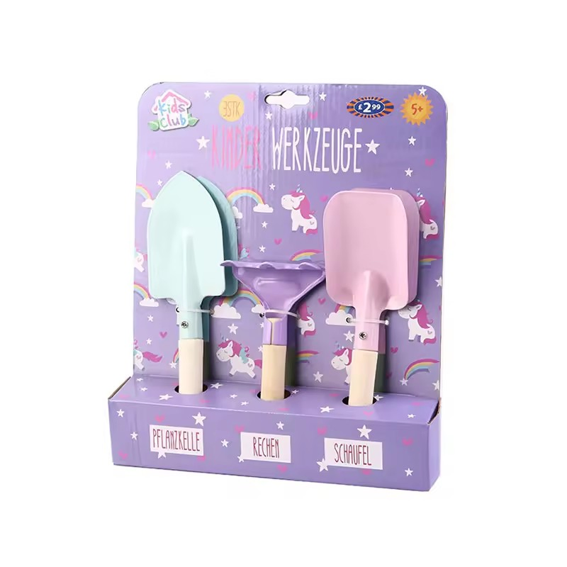 Cheap Wholesale Kids Lady Garden Working Tool Set Mini Digging Tools