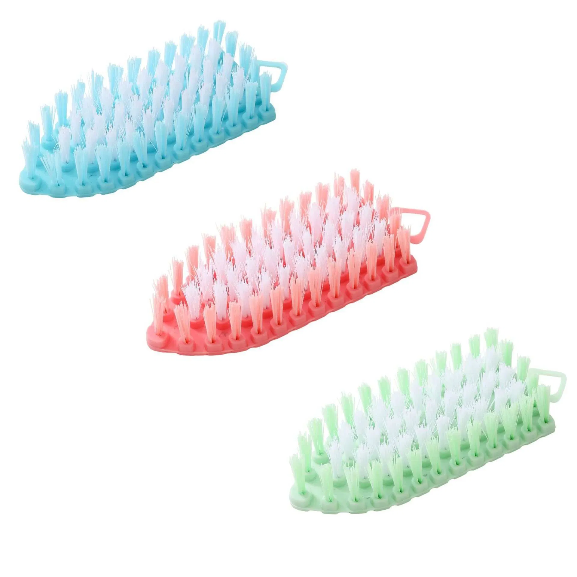 2 Pieces Multi Functional Cleaning Brush for Household Curved Kitchen Stove, Bathroom Sink, and Sink