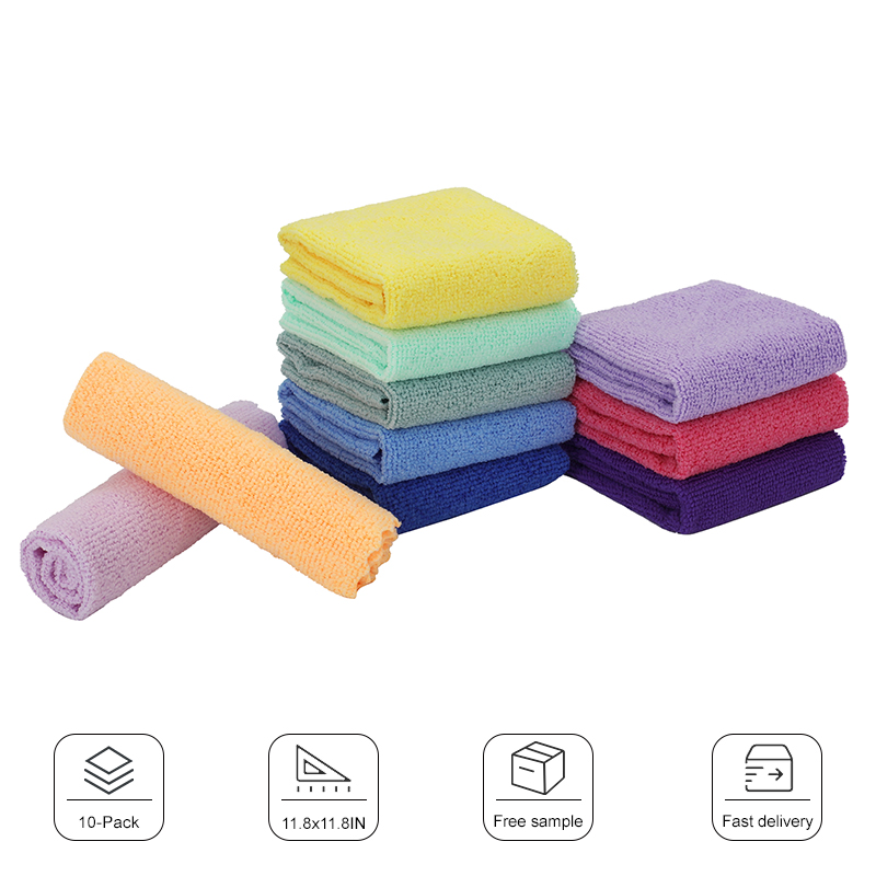 Factory Cheap Microfiber Cleaning Cloths Absorbent Cleaning for House Kitchen