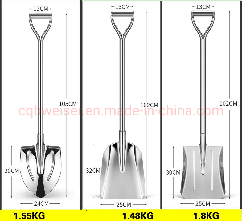 Digging Shovel Stainless Steel Shovel Garden Farm Loose Soil Tools