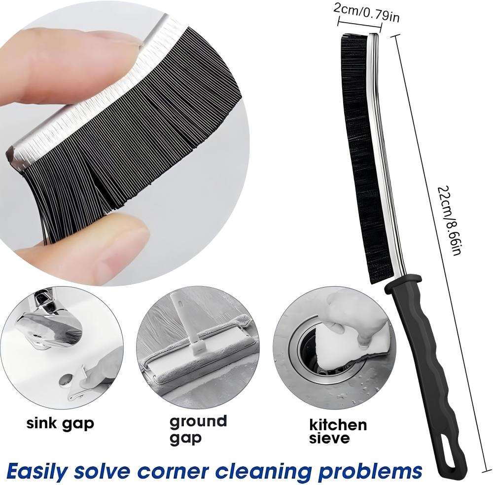 Multifunctional Crevice Gaps Bathroom Cleaning Brush Home Kitchen Window Cleaning Brush