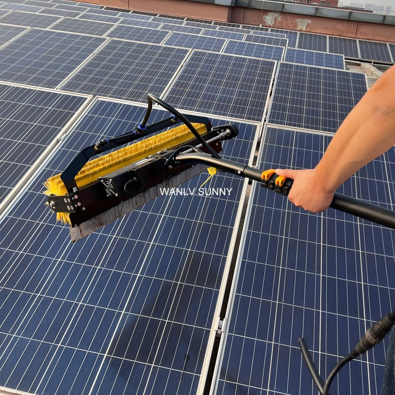 High Quality Window Cleaner Electric Solar Photovoltaic Panel Cleaning Tool Kit