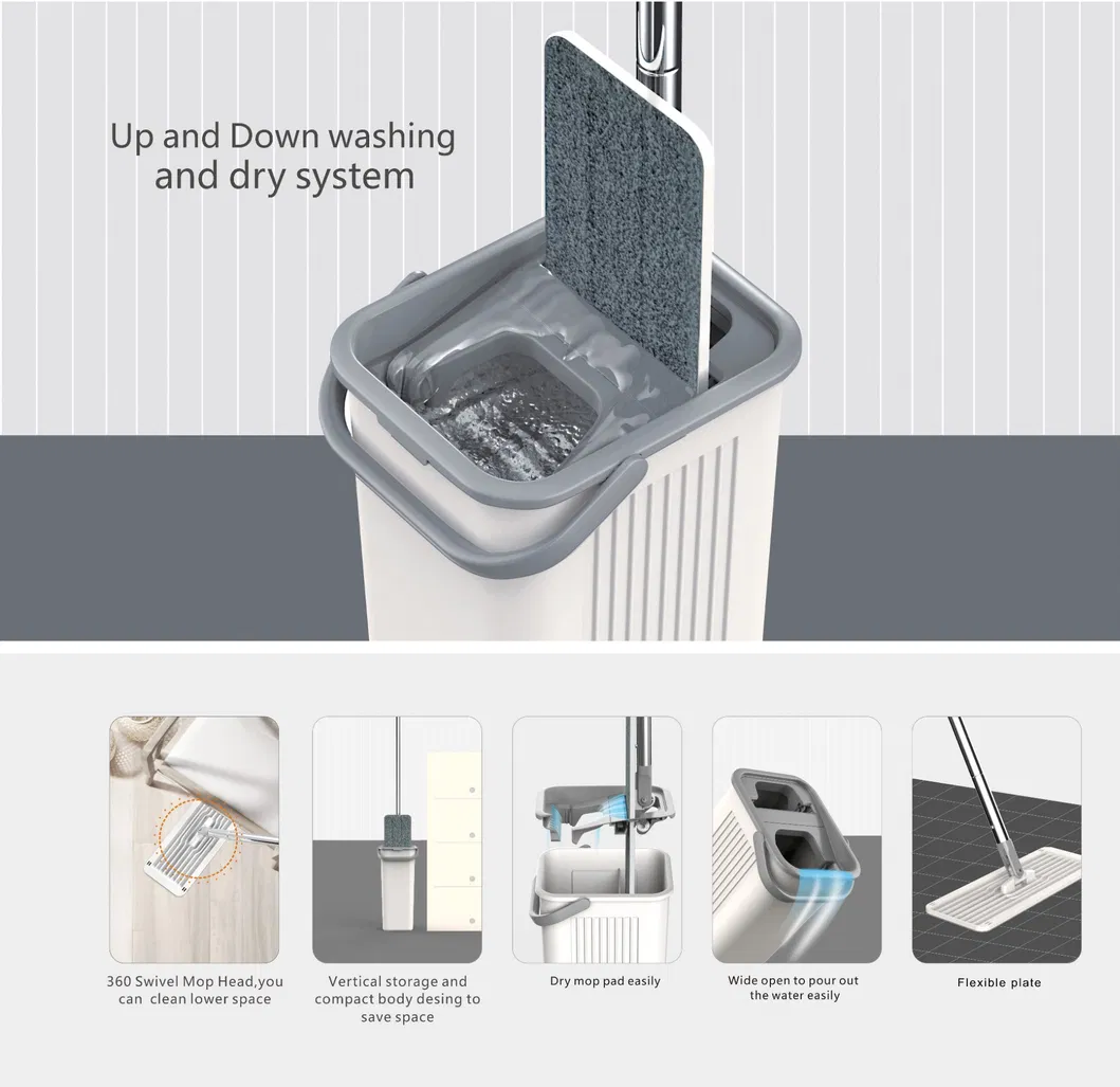 Squeeze Mop Bucket Detail 2